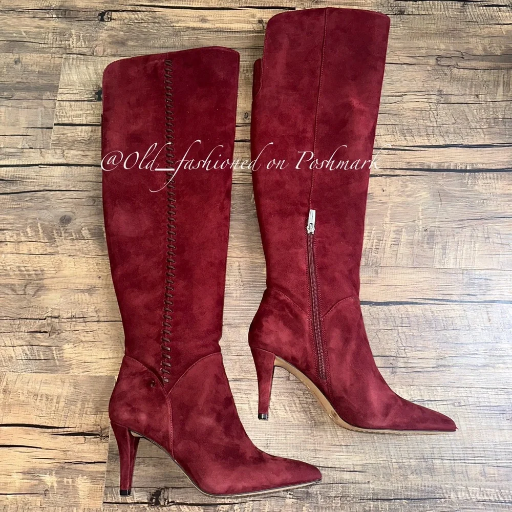 VINCE CAMUTO Suede OTK Boots